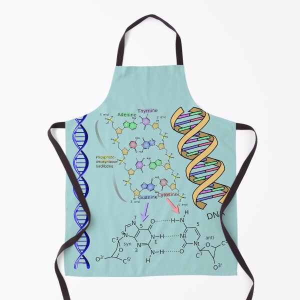 Item preview, DNA Double Helix Chemical Formula Molecules Science Art (Light Background) designed and sold by Brasilia.