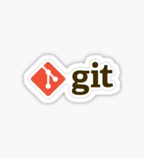 git sticker Sticker