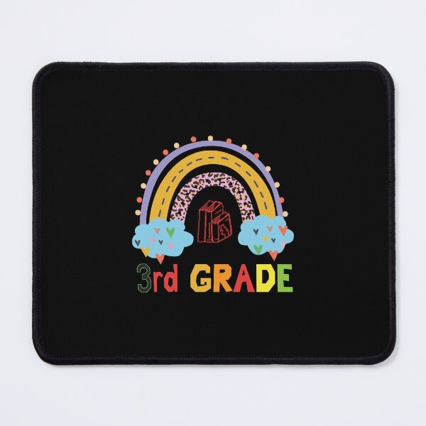 Item preview, Best Back To School 3rd Grade,3rd Grade Rainbow Idea Cloud designed and sold by fatydesignspace.