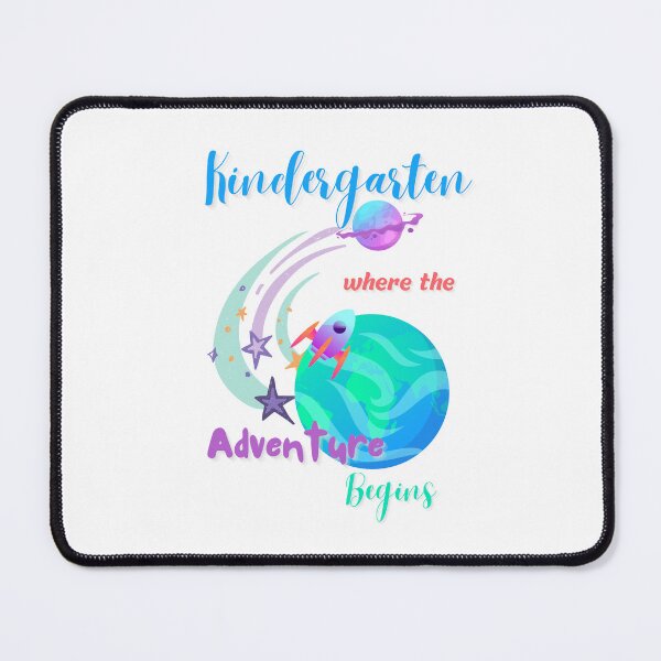Item preview, Kindergarten where the adventure begins. school supplies designed and sold by SMagicDesigns.