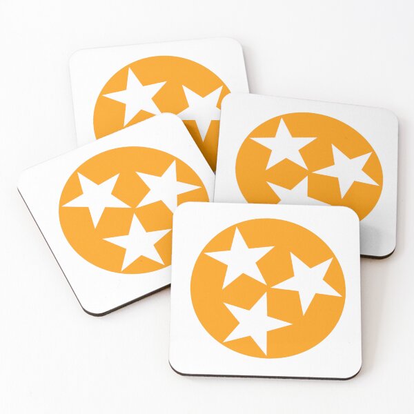 Item preview, Big Orange Tennessee Flag Centered designed and sold by ILoveKnox.