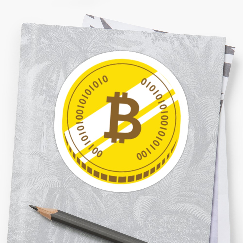 buy bitcoin sticker