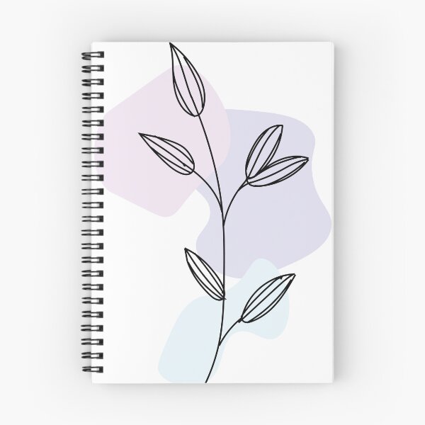 Item preview, Purple and Pink Plant Outline designed and sold by DriftDigitalArt.