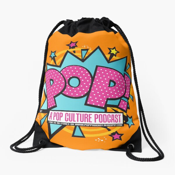 POP! A POP Culture Podcast! Drawstring Bag