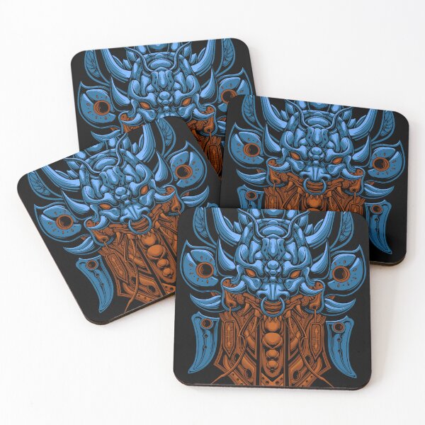 Item preview, Mecha buffalo head design designed and sold by TwentyOneStd.