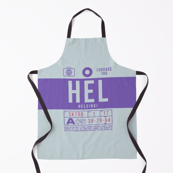 Item preview, Luggage Tag B - HEL Helsinki Finland designed and sold by VoodooCircus.