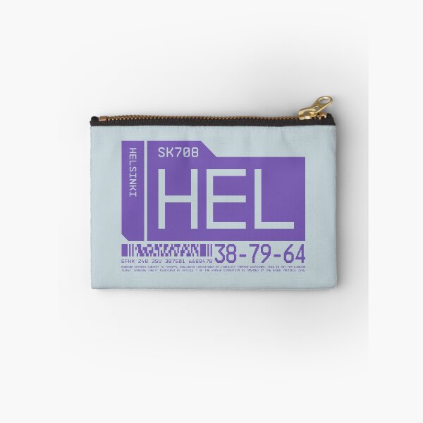Item preview, Luggage Tag C - HEL Helsinki Finland designed and sold by VoodooCircus.