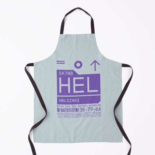 Item preview, Luggage Tag C - HEL Helsinki Finland designed and sold by VoodooCircus.