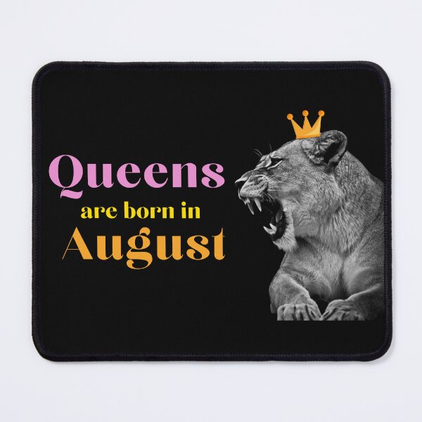 Item preview, Queens are born in August designed and sold by Bouchra-Shop93.