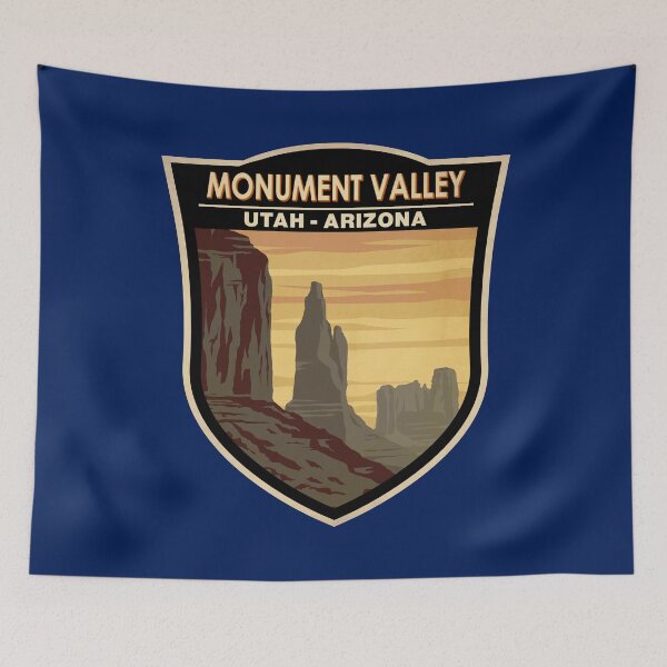 Item preview, Monument Valley Arizona Badge designed and sold by KrisSidDesigns.