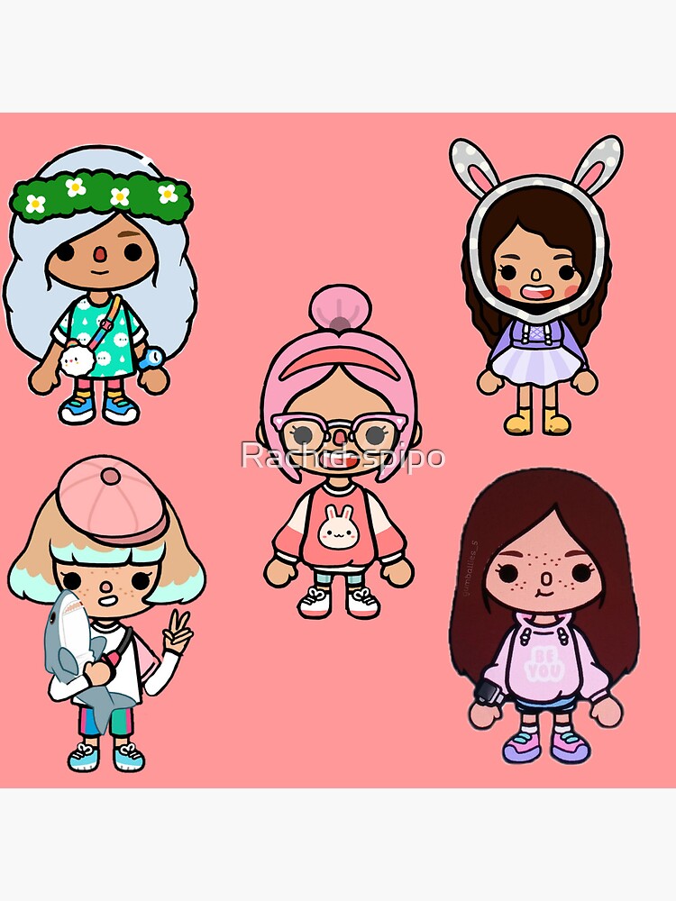 Toca world - tocaboca Characters Greeting Card for Sale by nokenoma