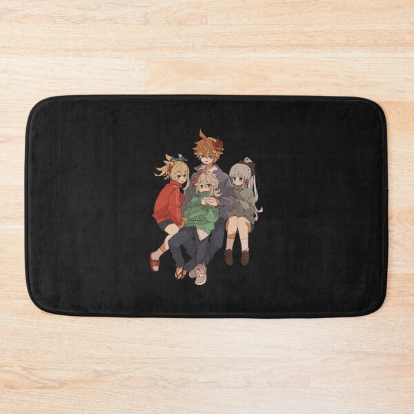 Item preview, Genshin Impact Kazuhas Family. Childe. Kokomi, and Yoimiya Sticker designed and sold by Lemed36tea.