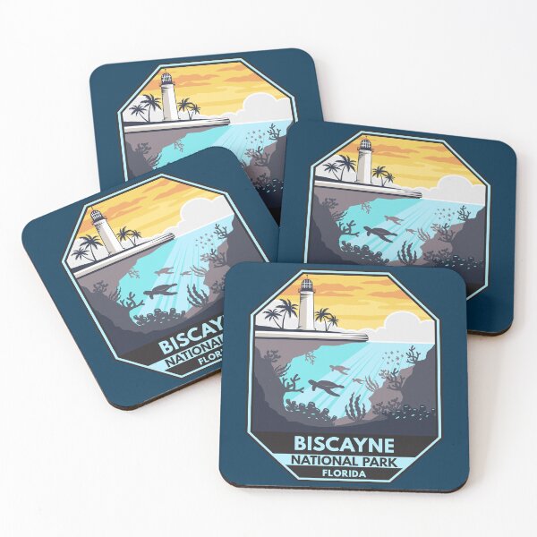 Item preview, Biscayne National Park Florida Emblem designed and sold by KrisSidDesigns.