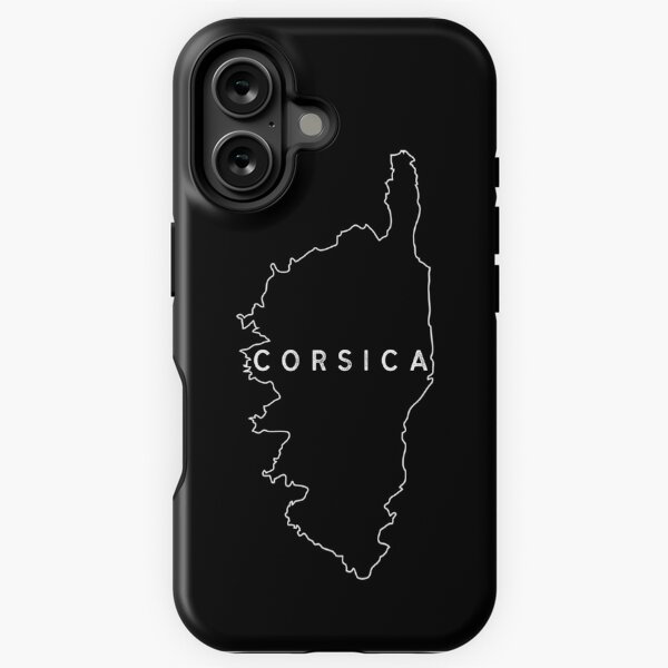 Item preview, Corsica with france Island Map Corse Corsica designed and sold by Trenddesigns24.