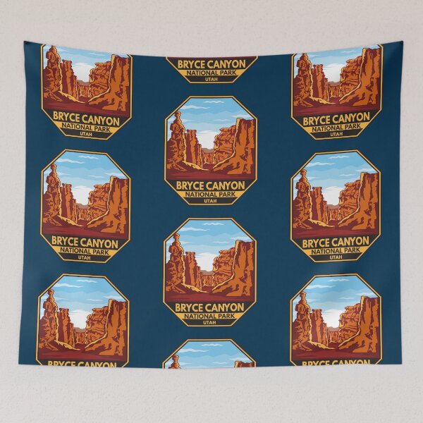 Item preview, Bryce Canyon National Park Utah Emblem designed and sold by KrisSidDesigns.