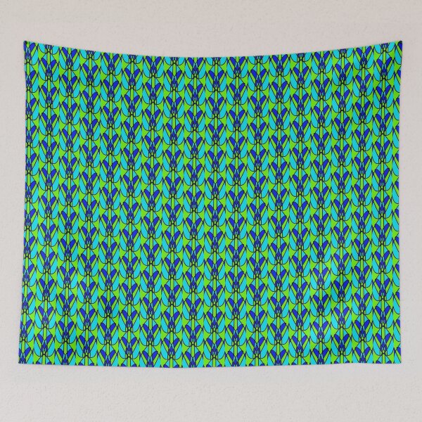 Item preview, Green Blue Heart Doodle designed and sold by FlippinTurtles.