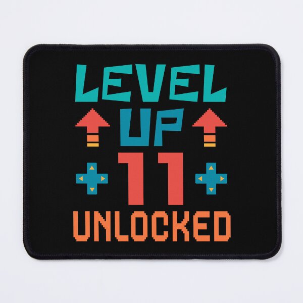 Item preview, Level Up, 11 Unlocked. Retro  designed and sold by ACC .