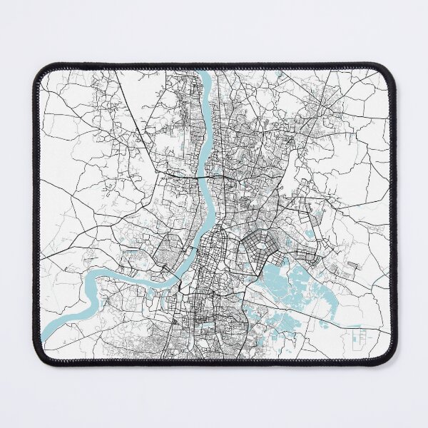 Item preview, Kolkata City Map of India - Circle designed and sold by deMAP.