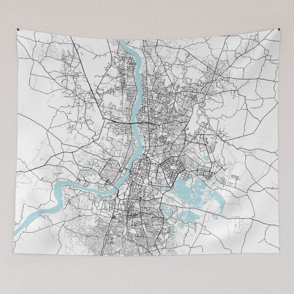 Item preview, Kolkata City Map of India - Circle designed and sold by deMAP.