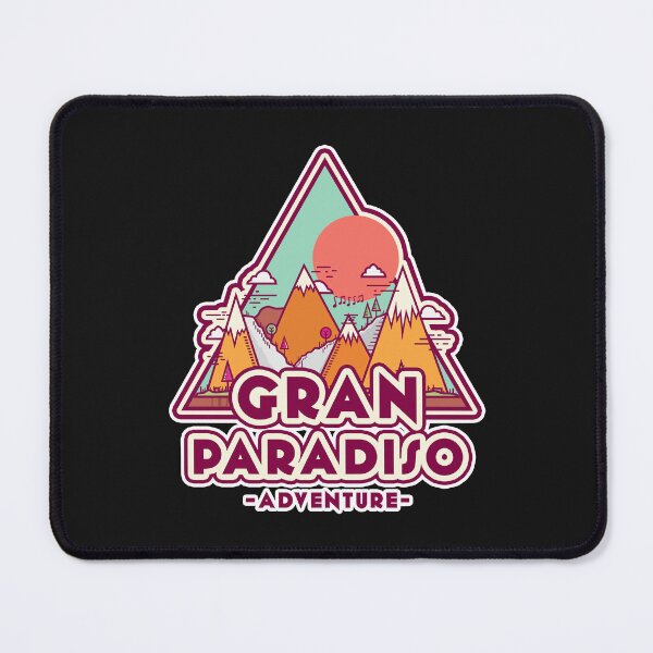 Item preview, Gran Paradiso mountain adventure Sticker designed and sold by Lemed36tea.