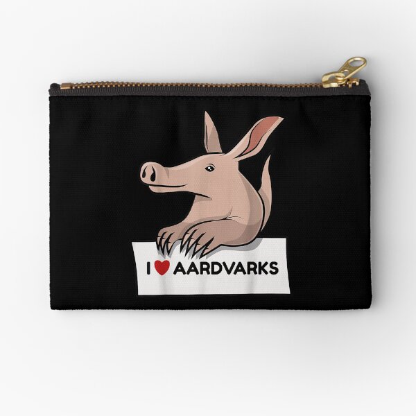 Aardvark Animal Lover Zipper Pouch