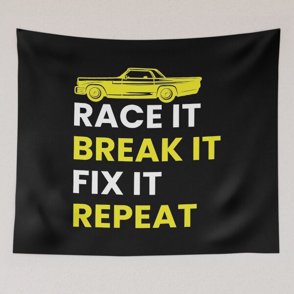 Item preview, Race it Break it Fix it Repeat designed and sold by AcerTee.