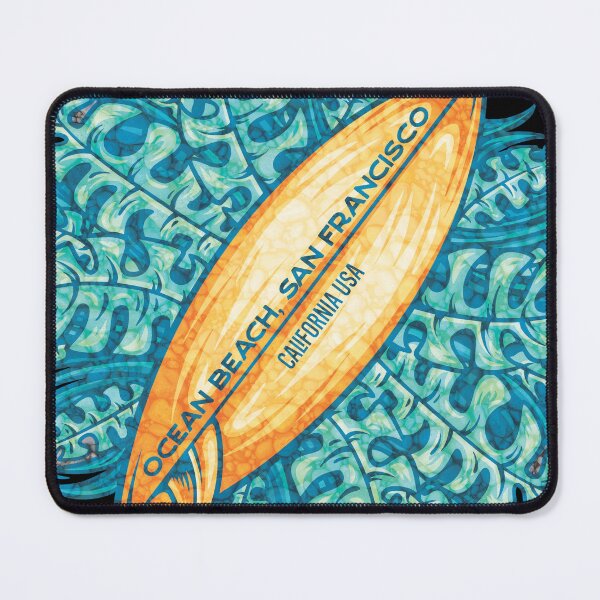 Item preview, Ocean Beach San Francisco Tropical Surboard designed and sold by LanikaiBeach.