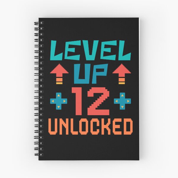 Item preview, Level Up, 12 Unlocked. Retro  designed and sold by ACC .