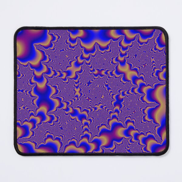 Item preview, trippy blue and purple infinite web fractal designed and sold by daiaiai.