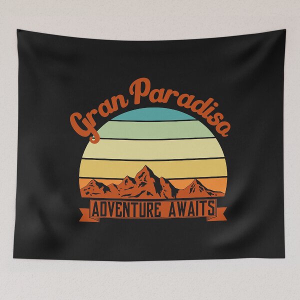 Item preview, Gran Paradiso mountain climber gift Sticker designed and sold by Lemed36tea.