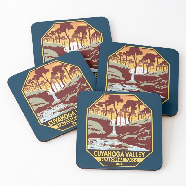Item preview, Cuyahoga Valley National Park Ohio Emblem designed and sold by KrisSidDesigns.