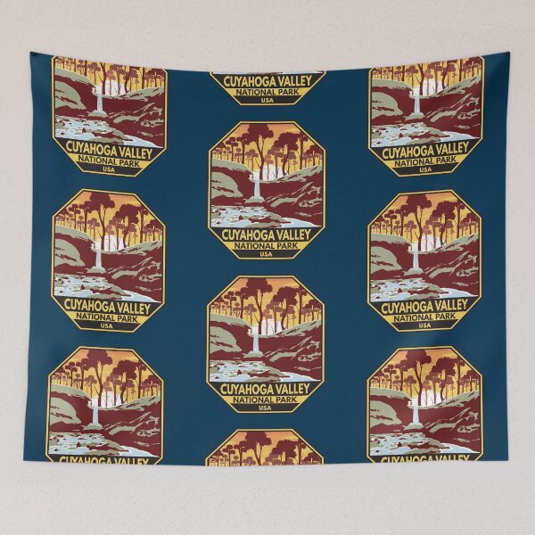 Item preview, Cuyahoga Valley National Park Ohio Emblem designed and sold by KrisSidDesigns.