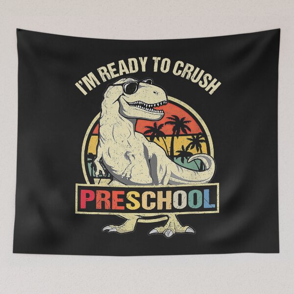 Item preview, I'm Ready To Crush Preschool Dinosaur T Rex Back To School designed and sold by SentaSchmitt.
