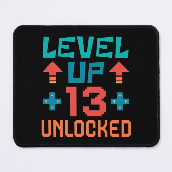 Item preview, Level Up, 13 Unlocked. Retro  designed and sold by ACC .