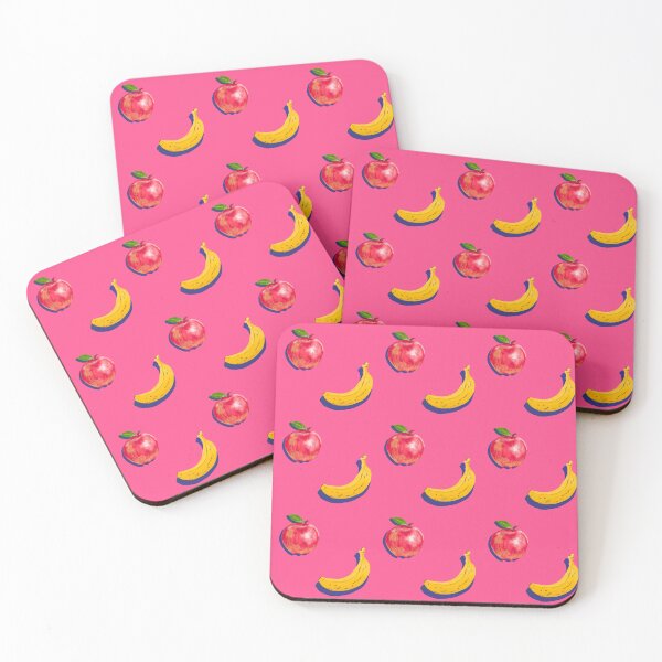 Item preview, Apples and Bananas (Pink) designed and sold by moart22.