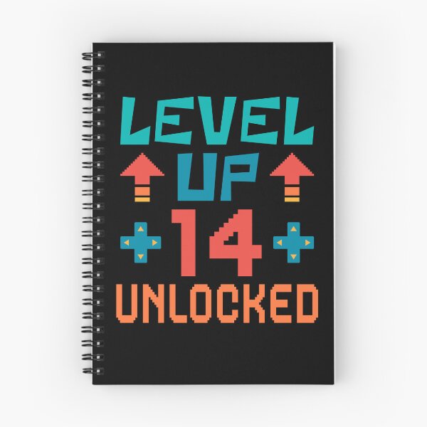 Item preview, Level Up, 14 Unlocked. Retro  designed and sold by ACC .