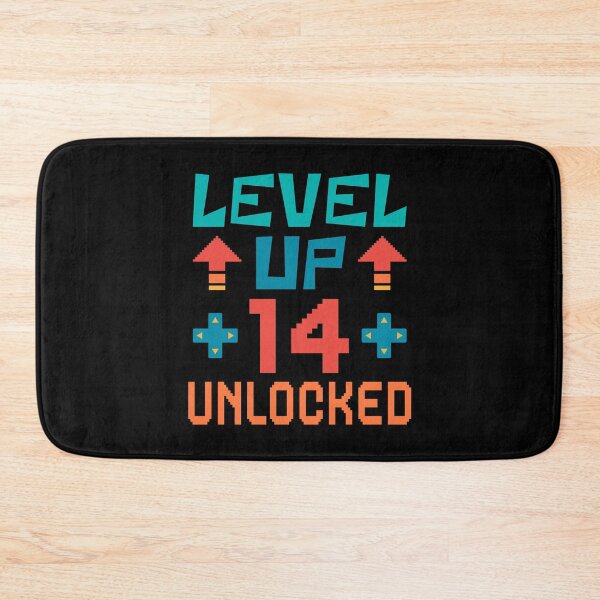 Item preview, Level Up, 14 Unlocked. Retro  designed and sold by ACC .
