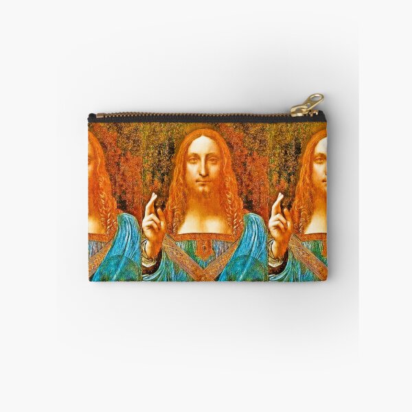 Item preview, Salvator Mundi by Italian artist Leonardo da Vinci ( This is the most expensive painting ever sold. It sold for the most money and has been digitally enhanced here by WatermarkNZ Press)  designed and sold by CristalleLisa.