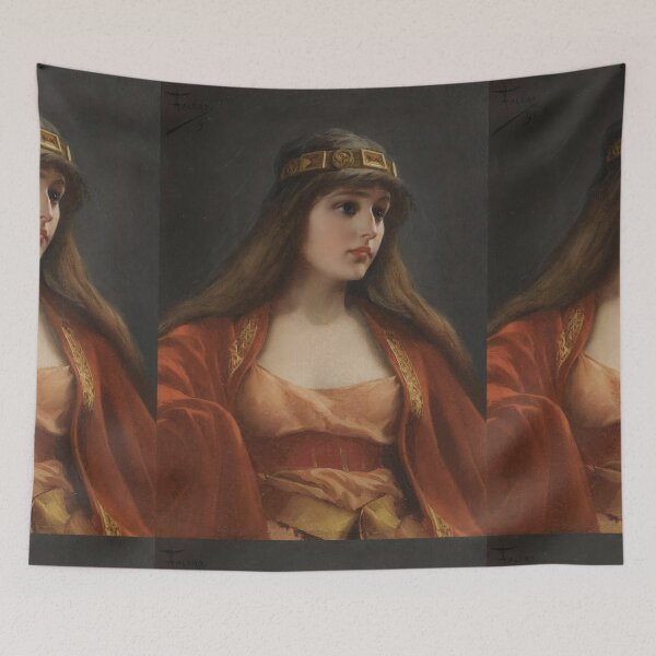 Item preview, Bedouin girl (1891) Luis Ricardo Falero (Spanish, 1851 – 1896) designed and sold by TeeARTHY.