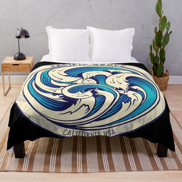 Item preview, Pacific Grove Waves designed and sold by LanikaiBeach.