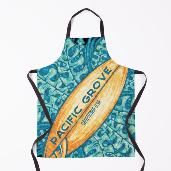 Item preview, Pacific Grove Tropical Surboard designed and sold by LanikaiBeach.