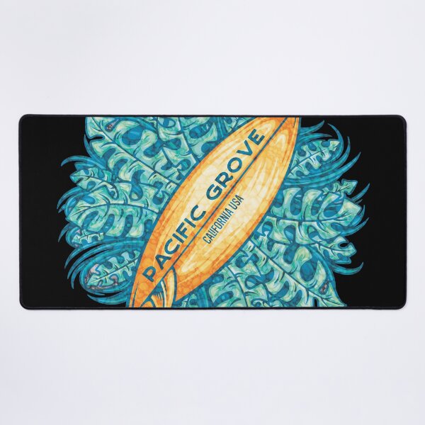 Item preview, Pacific Grove Tropical Surboard designed and sold by LanikaiBeach.
