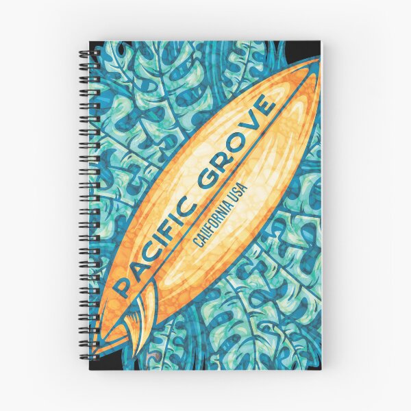 Item preview, Pacific Grove Tropical Surboard designed and sold by LanikaiBeach.