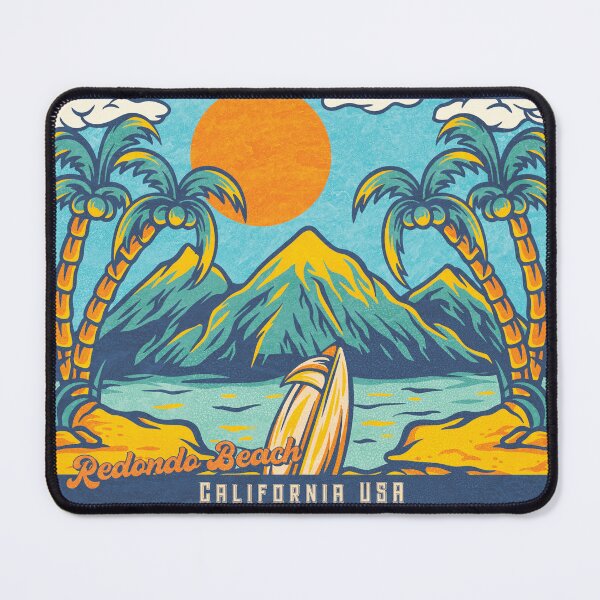 Item preview, Redondo Beach Palm Mountains designed and sold by LanikaiBeach.