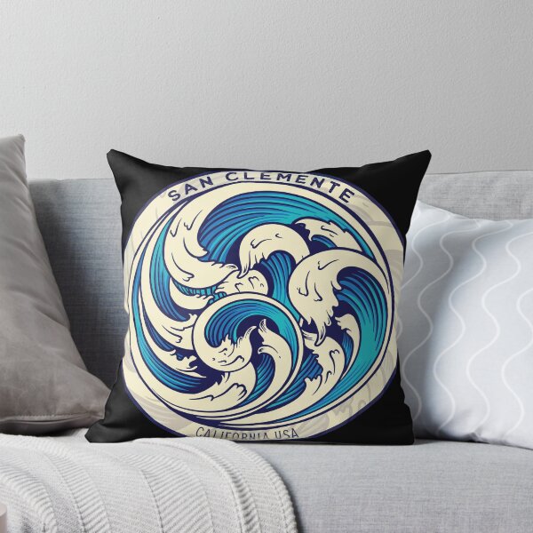 Item preview, San Clemente Waves designed and sold by LanikaiBeach.
