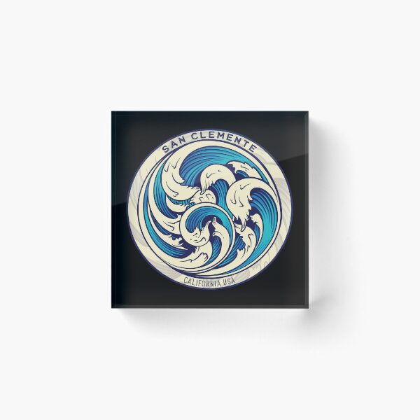 Item preview, San Clemente Waves designed and sold by LanikaiBeach.