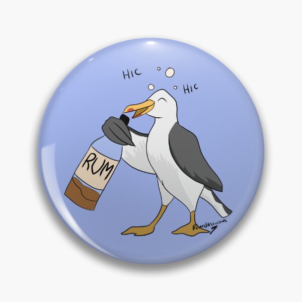 Item preview, The Drunken Seagull designed and sold by RivaHakushia.