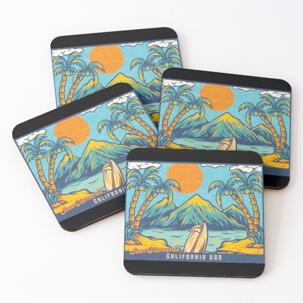 Item preview, San Clemente Palm Mountains designed and sold by LanikaiBeach.