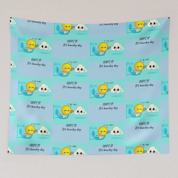 Item preview, The sun and cloud | funny design | cartoon drawings |  designed and sold by Arteartz.