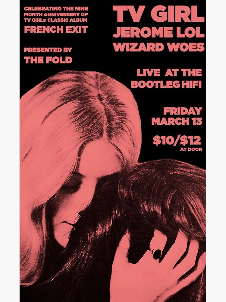 French Exit - TV Girl Poster sold by Debra Profitable | SKU 4207910 ...